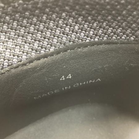  JIMMY CHOO ジミーチュウ ニット ソックス スニーカー 094615 ブラック×グレー SIZE 44 約29.0cm メンズ