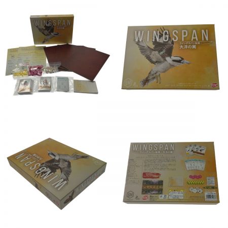 中古】 Wingspan ウイングスパン《 ボードゲーム 》官僚セット3点付き