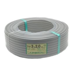 ☆☆  弥栄電線株式会社《 VVFケーブル 平形 》100m巻 / 灰色 / VVF3×2.0 / 10220821 3X2.0 Sランク