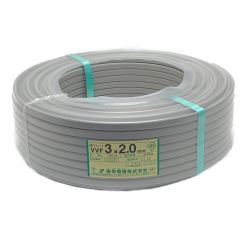 ☆☆  弥栄電線株式会社《 VVFケーブル 平形 》100m巻 / 灰色 / VVF3×2.0 / 10220831 3X2.0 Sランク