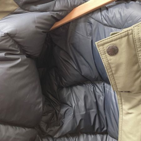  THE NORTH FACE ザノースフェイス ダウンジャケット サイズ M メンズ ND92237 カーキ×ブラック