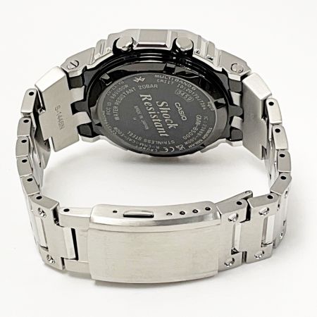  CASIO カシオ G-SHOCK 電波ソーラー GMW-B5000D-1JF シルバー メンズ 腕時計 フルメタル 箱・コマ有