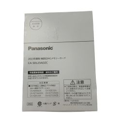 ☆☆  ジャンク品 Panasonic パナソニック《 2023年度版 地図SDHCメモリーカード 》スズキ / 三菱 / マツダ / 一体型ナビ /  CA-SDL23ADZC Sランク