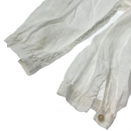  a+koloni リネン シャツ サイズ フリー レディース 17101006-4 ホワイト