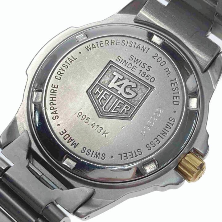 TAG HEUER タグホイヤー 4000シリーズ プロフェッショナル 995.413K ゴールド クォーツ ボーイズ  腕時計｜中古｜なんでもリサイクルビッグバン