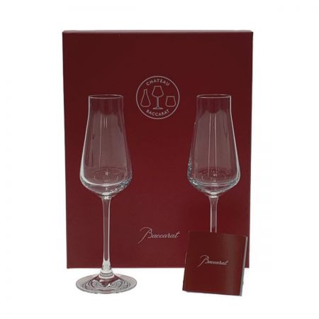 中古】 Baccarat バカラ 《 シャトーバカラ シャンパンフルート 》2客