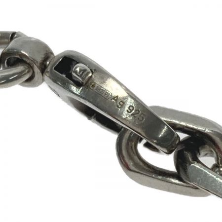  GUCCI グッチ インターロッキングG シルバーチェーンブレスレット SV Ag925 箱・布袋有