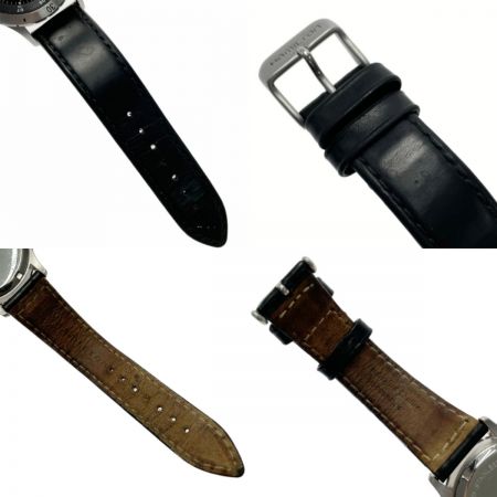  HAMILTON ハミルトン カーキ フィールド  H744511 クウォーツ レザー 腕時計 メンズ