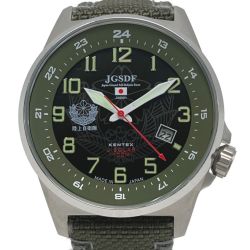 ☆☆ KENTEX JGSDF 陸上自衛隊モデル ミリタリー S715M ソーラー メンズ 腕時計 Bランク