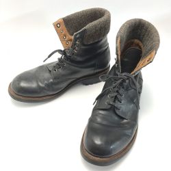 ☆☆ greenson レースアップブーツ 4507 ブラック サイズ 8 メンズ Cランク