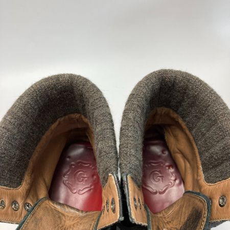  greenson レースアップブーツ 4507 ブラック サイズ 8 メンズ