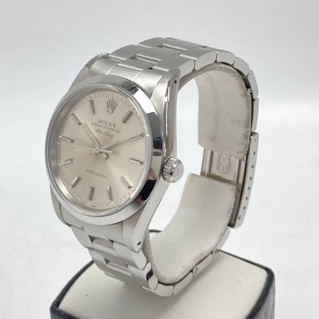  ROLEX ロレックス エアキング E番 14000 シルバー文字盤 自動巻き メンズ 腕時計