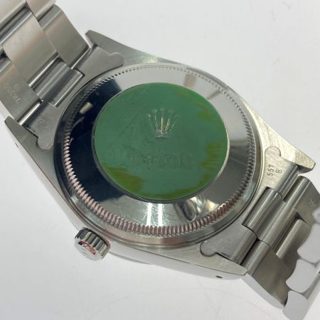 中古】 ROLEX ロレックス エアキング E番 14000 シルバー文字盤 自動 ...