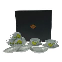 ☆☆ RICHARD GINORI リチャード・ジノリ 《 アンティコリモーネ ティーカップ＆ソーサー 》6客セット / レモン Aランク