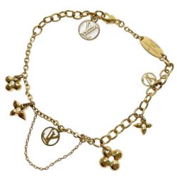 ☆☆ LOUIS VUITTON ルイヴィトン ブレスレット ブラスレ・ブルーミング M64858 ゴールド レディース Bランク
