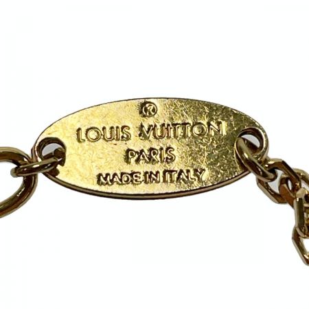  LOUIS VUITTON ルイヴィトン ブレスレット ブラスレ・ブルーミング M64858 ゴールド レディース
