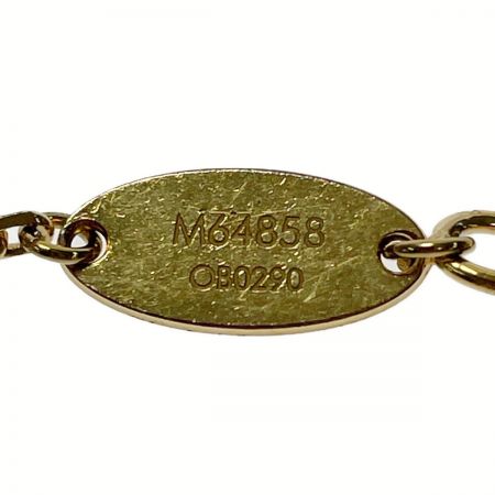  LOUIS VUITTON ルイヴィトン ブレスレット ブラスレ・ブルーミング M64858 ゴールド レディース