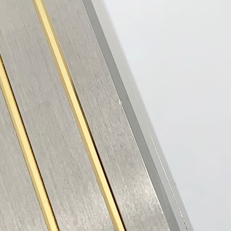  dunhill ダンヒル ゴールドストライプ4本 シルバー ガスライター