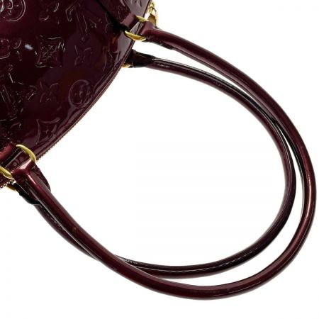  LOUIS VUITTON ルイヴィトン ヴェルニ シャーウッドPM M91492 ルージュフォーヴィスト ハンドバッグ 布袋有