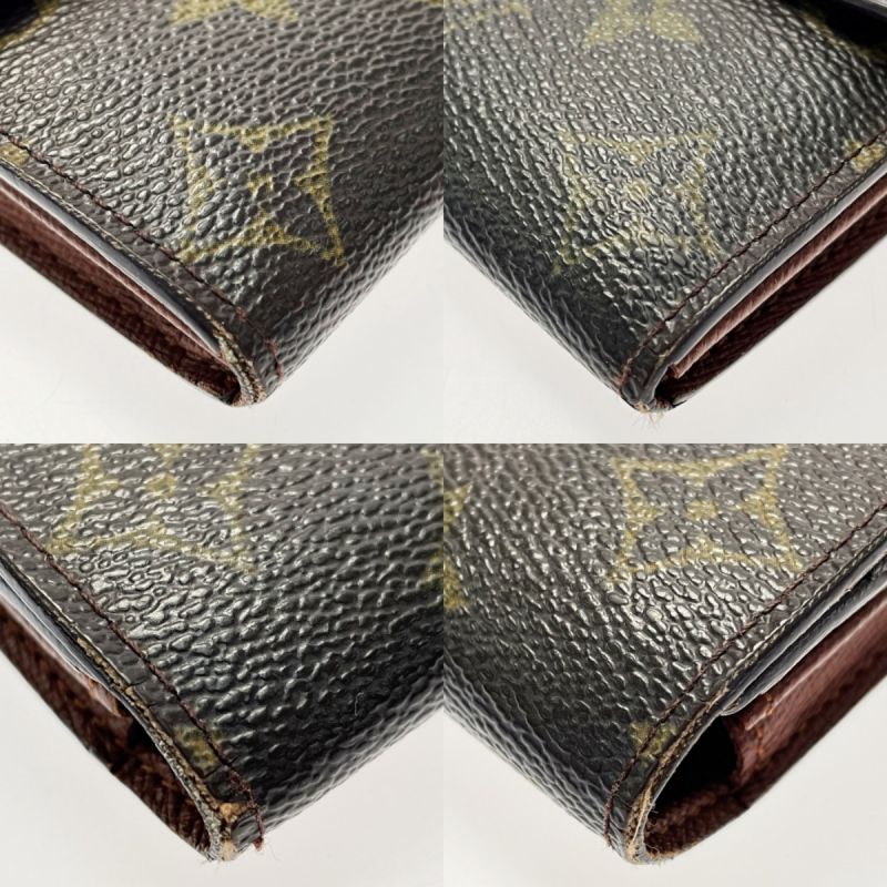 中古】 LOUIS VUITTON ルイヴィトン ポルト モネ クレディ M61725