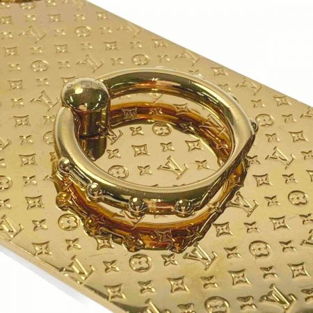 LOUIS VUITTON ルイヴィトン モノグラム フォンリング ゴールド スマホリング GP