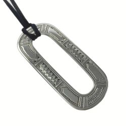 ☆☆ HERMES エルメス トゥアレグ ネックレス Ag925 シルバー チョーカー 箱・布袋有 Bランク