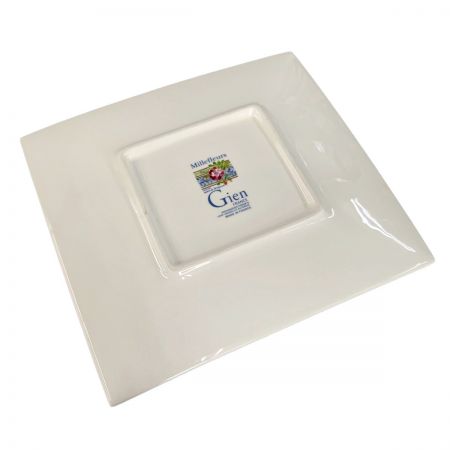  Gien FRANCE ジアン ミルフルール スクエアプレート 1643CCCA