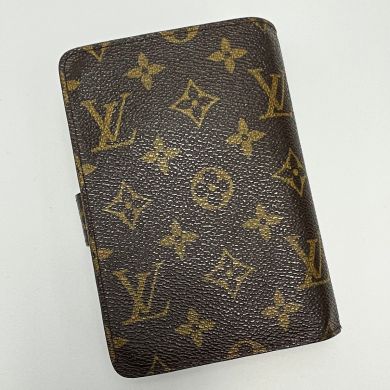 LOUIS VUITTON ルイヴィトン モノグラム ポルト・パピエジップ M61207  