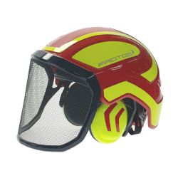 ☆☆ PROTOS PROTOS プロトス《 インテグラル アーボリスト 》ヘルメット / レッド&イエロー Bランク