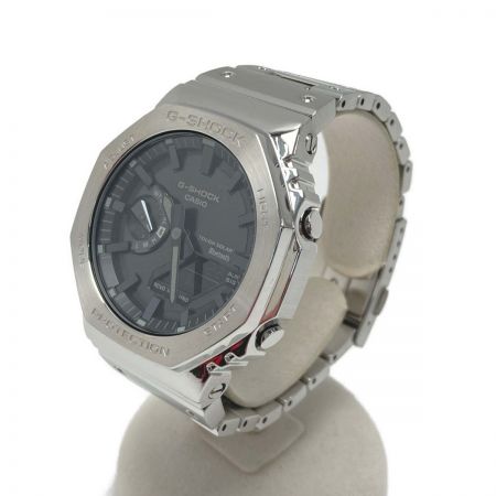  CASIO カシオ フルメタル アナデジ Bluetooth GM-B2100D-1AJF ソーラー メンズ 腕時計 箱・取説有