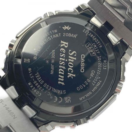  CASIO カシオ フルメタル アナデジ Bluetooth GM-B2100D-1AJF ソーラー メンズ 腕時計 箱・取説有