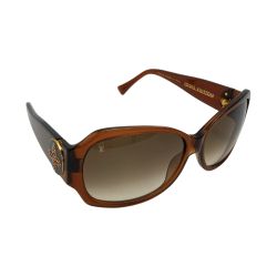 ☆☆ LOUIS VUITTON ルイヴィトン ウルスラ ストラス 62□15 Z0135E ブラウン サングラス ケース・布袋有 Bランク
