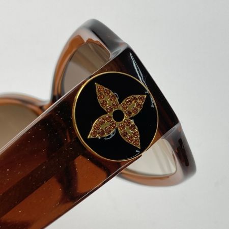  LOUIS VUITTON ルイヴィトン ウルスラ ストラス 62□15 Z0135E ブラウン サングラス ケース・布袋有