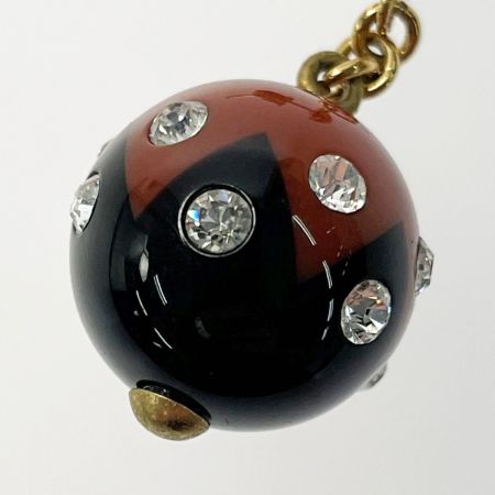  LOUIS VUITTON ルイヴィトン  ブックルドレイユ マグネティック ピアス M66398 ブラック系 ゴールド金具 レディース アクセサリー