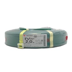 ☆☆ YAZAKI YAZAKI 矢崎《 IV ケーブル 》300m巻 / 緑 / 2.0ｍｍ / 0170 Sランク