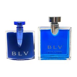 ☆☆ BVLGARI ブルガリ ブルー プールオム オーデトワレ 100ml+オーデパルファム 40ml 2本セット 香水 BLV Sランク