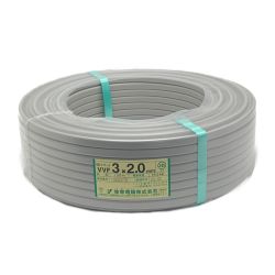 ☆☆  弥栄電線株式会社《 VVFケーブル 平形 》100m巻 / 灰色 / VVF3×2.0 / 10430276 3x2.0 Sランク