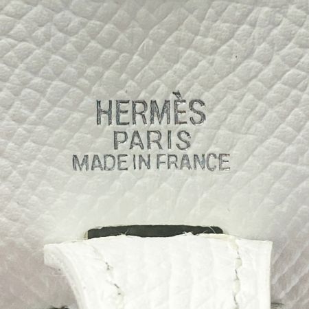 中古】 HERMES エルメス エヴリンTPM □H刻印 ホワイト ヴォーエプソン