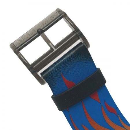  SWATCH スウォッチ HOT STUFF ハロウィン スペシャル クォーツ メンズ 腕時計 ジャンク 箱有