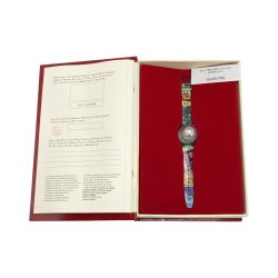 ☆☆ SWATCH スウォッチ マジックスペル 1995年 クリスマス限定モデル クォーツ 腕時計 箱有 THE MAGIC SPELL Bランク