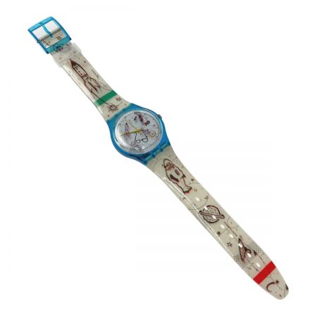  SWATCH スウォッチ 3D EXPERIENCE クォーツ メンズ 腕時計 箱有 ジャンク