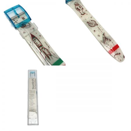  SWATCH スウォッチ 3D EXPERIENCE クォーツ メンズ 腕時計 箱有 ジャンク