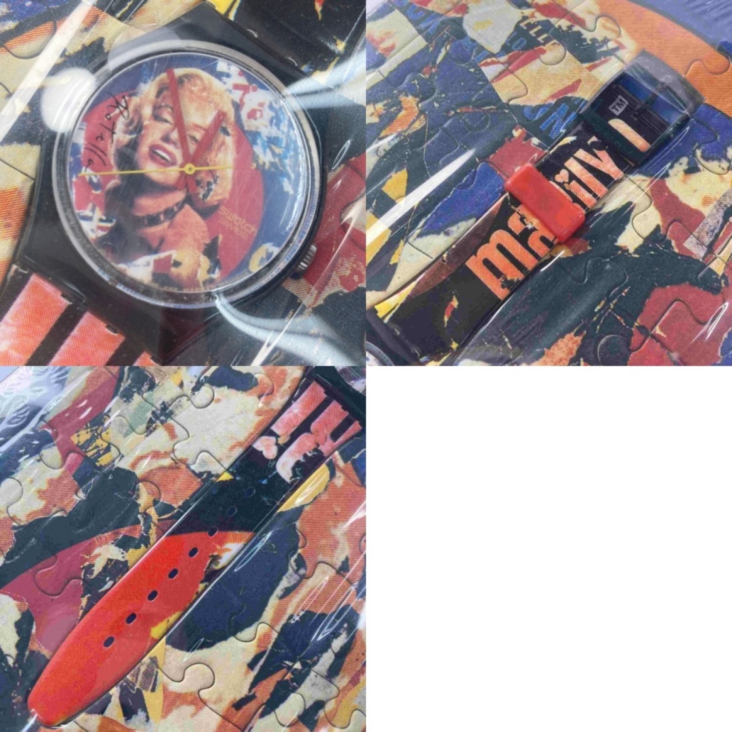 中古】 SWATCH スウォッチ ミモ・ロテラ マリリンモンロー＆ベンガル