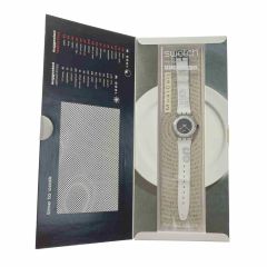  SWATCH スウォッチ ミュージコール PETER GABRIEL クォーツ メンズ 腕時計 箱有 ジャンク MusiCall Dランク