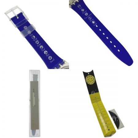  SWATCH スウォッチ オラコロ クォーツ メンズ 腕時計 箱有 ORACOLO ジャンク