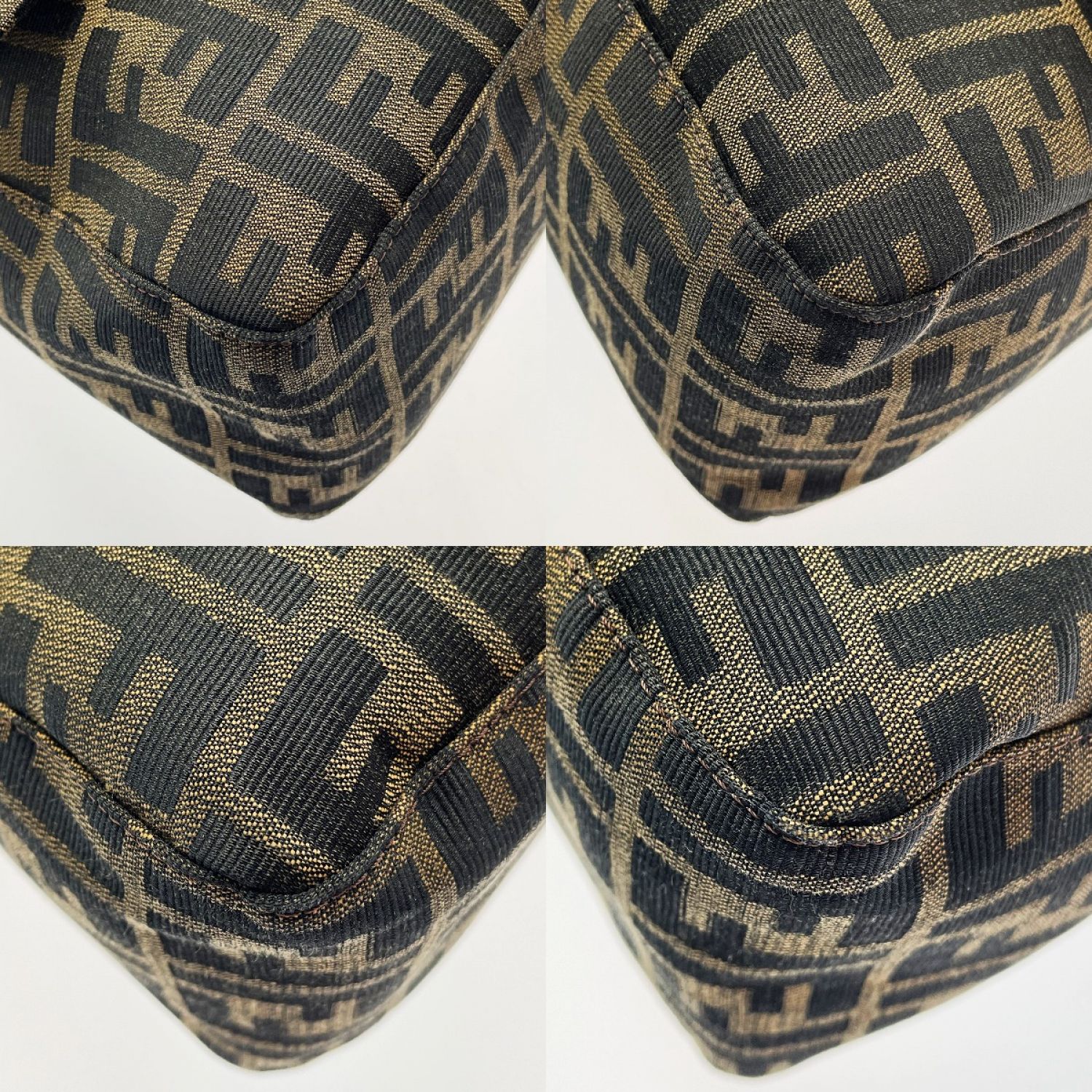 中古】 FENDI フェンディ ズッカ マンマバケット 2135.26325.009