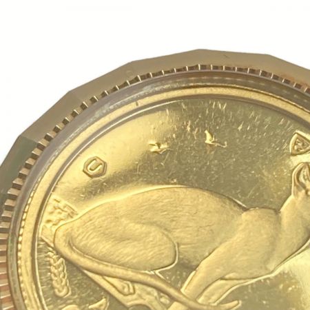   マン島 キャット 1/10オンス 金貨 ペンダントトップ K24 K18 エリザベス2世 1992年