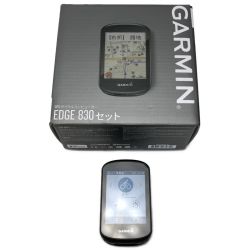 ☆☆ GARMIN EDGE エッジ 830セット GPS サイコン GPSサイクルコンピューター EDGE 830 ｾｯﾄ 箱付き Bランク