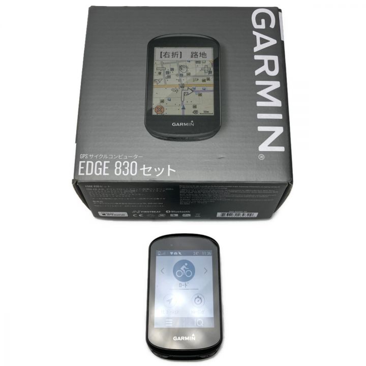 GARMIN EDGE エッジ 830セット GPS サイコン GPSサイクルコンピューター EDGE 830 ｾｯﾄ  箱付き｜中古｜なんでもリサイクルビッグバン