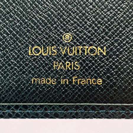  LOUIS VUITTON ルイヴィトン タイガ ポルトバルールカルトクレディ M30394 エピセア 2つ折り長財布 札入れ メンズ 
